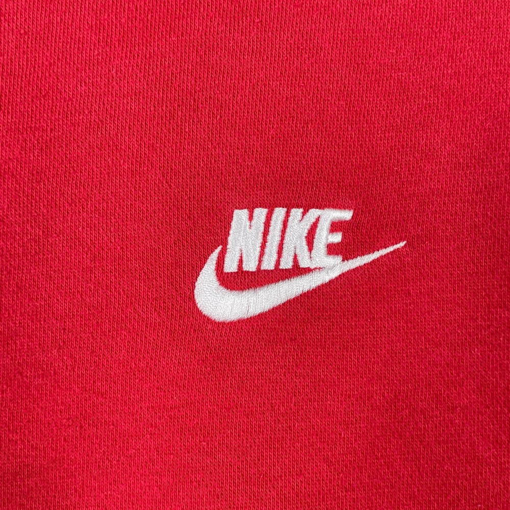 Nike Club Fleece Crewneck Sweatshirt Mens 3XL Tall Red Pullover BV2662-657 - Picture 6 of 11